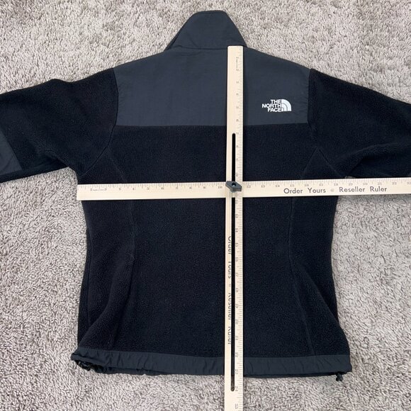 The North Face Sweater Womens Extra Small Black Denali Cozy Fleece Jacket Hike - Picture 6 of 14